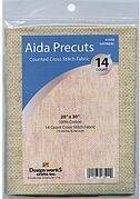 14 Count Oatmeal Aida Fabric - 20 x 30 inches