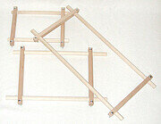 Split Rail Scroll Frame Set
