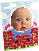 Humpty Dumpty Photo Frame - Framous Plastic Canvas Kit