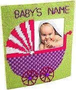 The Nanny Photo Frame - Framous Plastic Canvas Kit