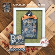Boo - Chalk Full - Cross Stitch Pattern