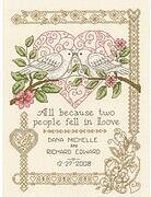 All Because Wedding Record - Cross Stitch Kit