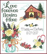 Country Wedding - Cross Stitch Kit