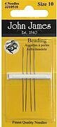 John James Beading Hand Needles Size 10