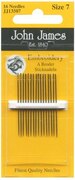 John James Crewel/Embroidery Hand Needles Size 7
