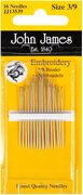 John James Crewel/Embroidery Hand Needles Size 3/9
