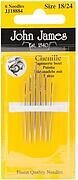 John James Chenille Hand Needles Size 18 24