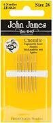 John James Chenille Hand Needles Size 26