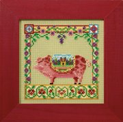 Percy Pig - Cross Stitch Kit
