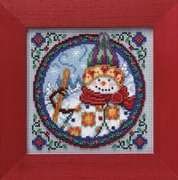 Northern Snowman Cross Stitch Kit