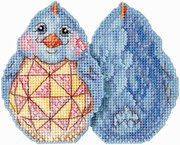 Blue Chick - Jim Shore - Cross Stitch Kit