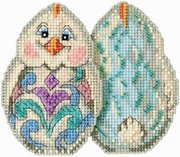 White Chick - Jim Shore - Cross Stitch Kit