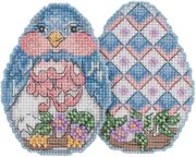 Bluebird Egg - Jim Shore - Cross Stitch Kit