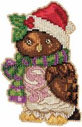 Owl - Jim Shore Beaded Cross Stitch Kit