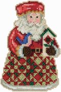 Cozy Christmas Santa - Jim Shore - Cross Stitch Kit