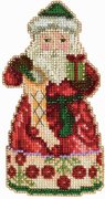 Christmas Spirit Santa - Jim Shore - Cross Stitch Kit