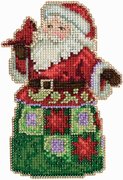 Festival Friends Santa - Jim Shore - Cross Stitch Kit