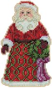 Greetings Santa - Jim Shore Beaded Cross Stitch Kit