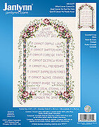 Download Janlynn What Cancer Cannot Do - Cross Stitch Kit 080-0479 - 123Stitch