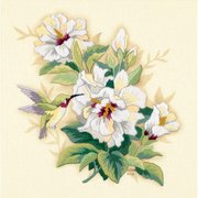 Hibiscus Floral - Embroidery Kit