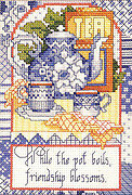 Tea for Two - Cross Stitch Pattern