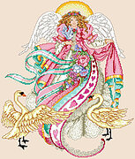 Angel of Romance - Cross Stitch Pattern