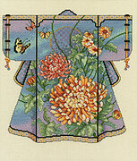 Oriental Kimono - Cross Stitch Pattern