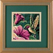 Hummingbird Drama - Needlepoint Kit