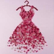 Red Dress - Leisure Arts Diamond Art Kit