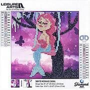 Mermaid Swing - Leisure Arts Sparkle Diamond Art Kit