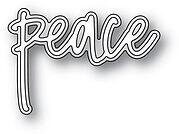 Peace Jotted Script - Memory Box Craft Die