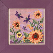 Garden Sampler Beaded Counted Cross Stitch Kit Mill Hill 2021 Buttons & Beads Spring MH142113 Garden Sampler Beaded Counted Cross Stitch Kit Mill Hill 2021 Buttons & Beads Spring MH142113