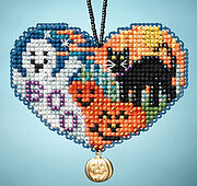 Love Halloween - Beaded Cross Stitch Kit