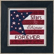 Stars and Stripes - Beaded Cross Stitch Kit