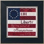 Life, Liberty - Beaded Cross Stitch Kit