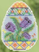 Tulip Egg - Beaded Cross Stitch Kit