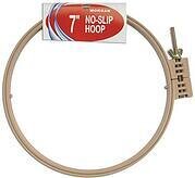 No-Slip Embroidery Hoop - Plastic - 7 inch