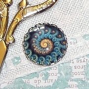 Blue Spiral Needle Minder