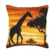 Giraffe Cushion - Needlepoint Kit