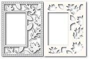 Autumn Leaves Sidekick Frame - Craft Die and Stencil