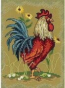 At The Crack Of Dawn I (Rooster) - Cross Stitch Kit