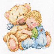 Beloved Teddy - Cross Stitch Kit