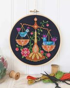 Libra - Cross Stitch Pattern