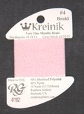 Pale Pink (192) #4 Braid