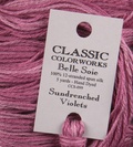 Sun Drenched Violets - Belle Soie Silk Floss