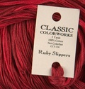 Ruby Slippers - Classic Colorworks Cotton Floss