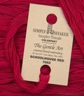 Sampler Threads - Schoolhouse Red