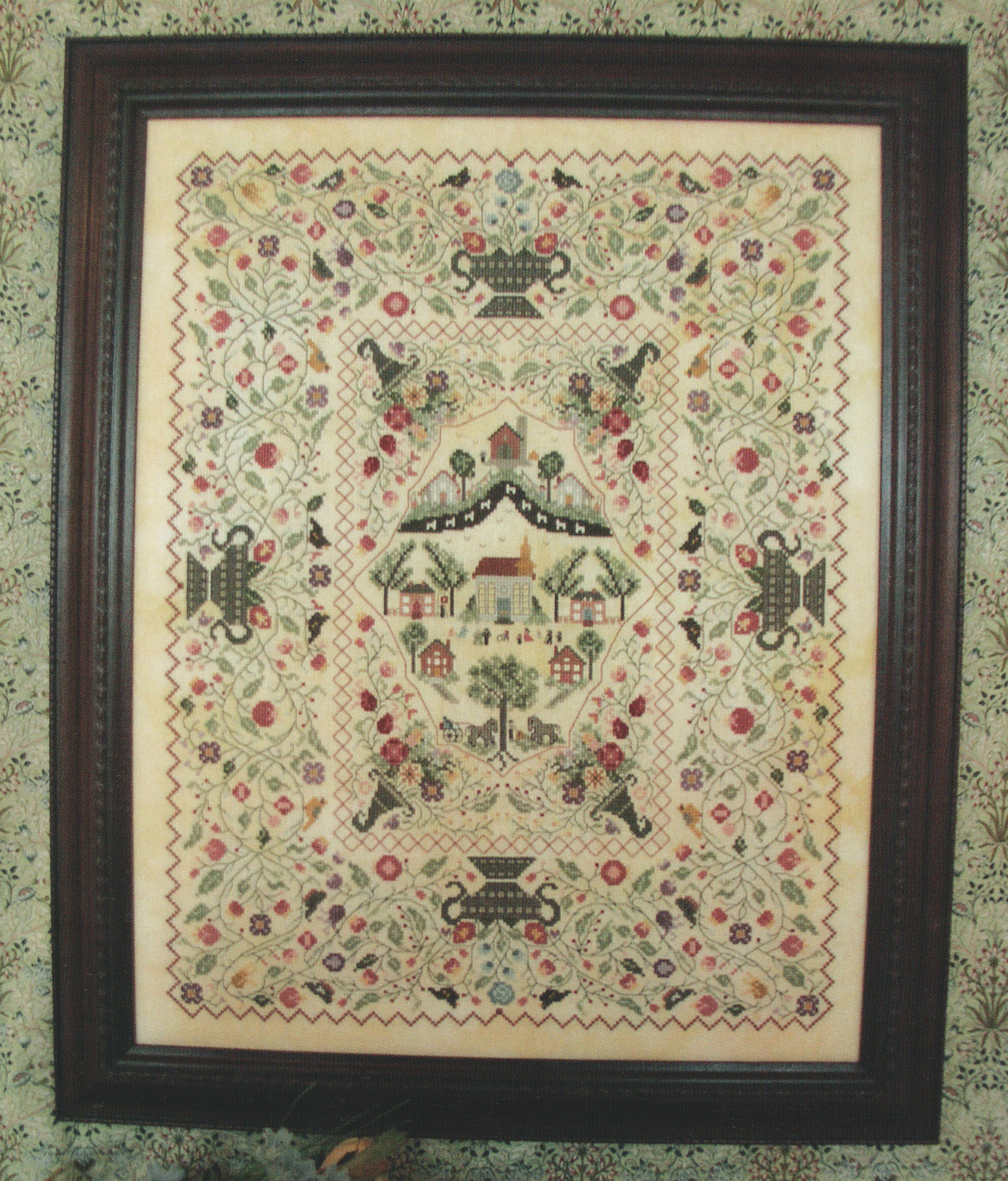 Download Rosewood Manor Inspiration (30 Pages) - Cross Stitch Pattern - 123Stitch