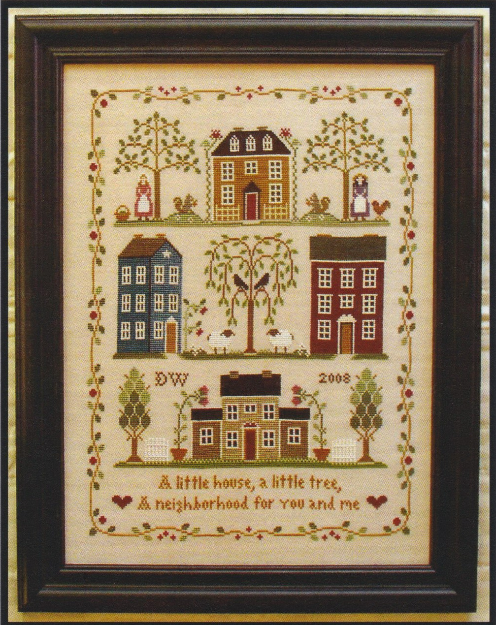 Little House Needleworks Little House Neighborhood - Cross Stitch  