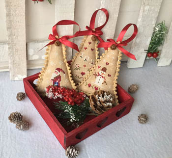 Mtv Designs Christmas Tree Ornaments Cross Stitch Pattern 123stitch